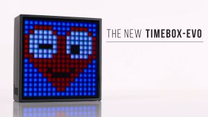 Loa bluetooth thông minh Divoom Timebox-Evo tích hợp màn hình LED 256 Full RGB đồng bộ tin nhắn cuộc gọi và thông báo
