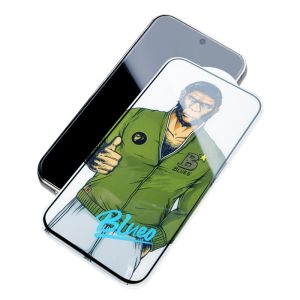 BLUEO | Anti-Shock High-Clarity Fingerprint Unlocking Full-Coverage Tempered Glass Screen Protector for Samsung S23 S24 Ultra S23+ S22 S24+