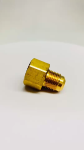 400 ข้อทด เกลียว UNF ต่อตรง ผู้เมีย ข้อต่อแอร์ แอร์รถยนต์ ข้อต่อทองเหลือง