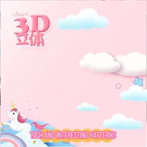 3D Unicorn Pencil Case for Kids Large Capacity Kawaii Pencil Case Pouch for Girls