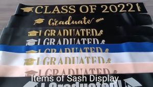 Congratulation Graduation Sash Graduation Decoration Set 2025 Graduation Shoulder Strap Party Needs