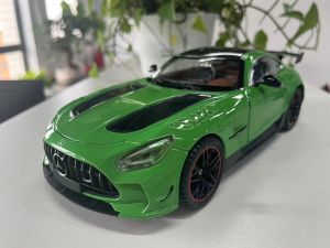 Xe Mô Hình Mercedes Benz GTR Tỷ Lệ 1:18 Hợp Kim Đúc Có Đèn Và Nhạc Đồ Chơi Sưu Tầm Cho Trẻ Em Quà Tặng