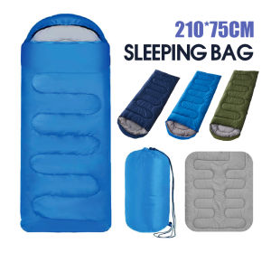 Fleece Sleeping Bag Liner Portable Outdoor Warm Camping Blanket Sleeping Sack Carpet Picnic Mat Foldable Hiking Tent Sleep Bags Travel Soft Mattress Camp Bed Pad