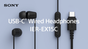 Sony IER-EX15C | USB-C® Wired In-ear Headphones
