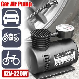 High Quality Car Electric Air Pump 300PSI Air Compressor Tire Mini Car Tire Inflator Car Repair Accessories for Inflator 12V