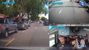 FHD 1080P Wifi 3 Channel Dashcam Infrared Night Vision Panoramic 360° 24h Parking Monitor Dash Cam Surveillance Car Recorder