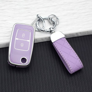 2 Buttons TPU Car Key Shell for Chery Tiggo A1 E5 A5 Fulwin Cowin Easter Flip Remote Key Case Folding Remote Auto Case Fob