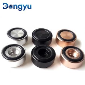 4PCS 20x10mm Audio Isolation Feet Pad CNC Solid Aluminum Mat Foot for CD Player Mini Amplifier Accessories DAC Radio DIY
