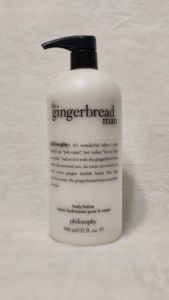 Philosophy the gingerbread man Body Lotion Moisturizing Hydrating Paraben-Free Vegan Gluten-Free 946mL