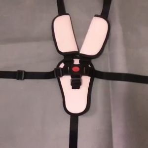 Baby 5-Point Harness Safety Belt Hest Buckle Child Safety Seat Safety Belt Buckle Child Trolley Strap Dining Seat Belt