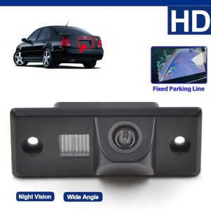 Replacement Rear View Camera with Special LED License Plate Lamp Designed for VW Models Like Santana Polo (3C) Tiguan Skoda