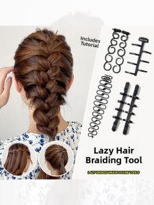 Automatic Braiding Hair Styling Tool Womens Fishbone Braid Lazy Persons Hair Accessory out Fashion Hair Decoration