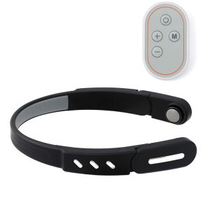 Electric Head Massager EMS Micro-Current Vibration Head Temple Massager Relieve Brain Fatigue Relief Improve Sleep Wireless Use