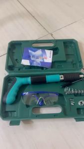 Máy bắn đinh hạt nổ bê tông ty trần thạch cao tôn sắt thép dày 8mm không cần sử dụng điện