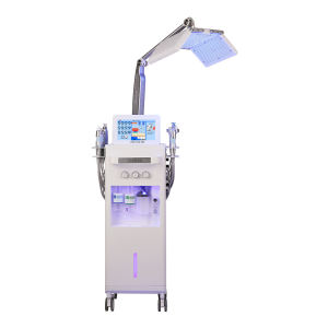 Multifunction 15 IN 1 RF Lifting DPT Light Therapy Micro Current Hydra Oxygen Jet Peel Facial Microdermabrasion Machine Whitening And Moisturizing Beauty Machine