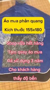 Áo Mưa Phản Quang 1 Đầu và 2 Đầu Cao Cấp Áo Mưa Xe Máy Xe Điện Có Kính Chắn Mặt Bảo Hành Thấm Nước