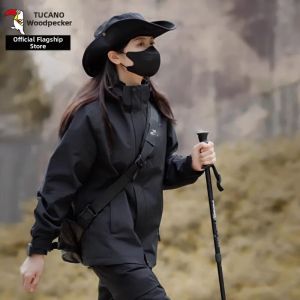TUCANO | 3-in-1 Removable Windproof Waterproof Outdoor Jacket Female
