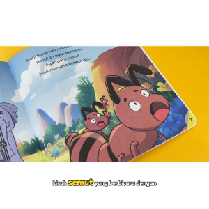 PAKET 7 BUKU Kisah Hewan-Hewan yang Diceritakan dalam Al-Quran PLUS Video Audio Cerita Anak Original