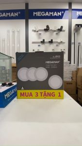 [CHÍNH HÃNG ĐỨC] Combo 4 Đèn LED Ốp Trần Nổi Tròn MEGAMAN 18W 24W 30W – Tiết Kiệm Điện