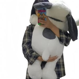 Big Size Snoopy Plush Toy Cuddly Snoopy Stuffed Cartoon Anime Comfortable Hug Plushies Birthday Gifts For Kid Girl