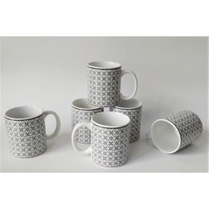 Giacomo 6pcs Fine Porcelain Mug Set Ready Stock