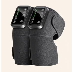 Máy mát xa đầu gối sưởi ấm Liệu pháp xung EMS Khuỷu tay vai giữ ấm giảm đau Băng quấn bắp chân viêm khớp