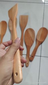 Sendok goreng kayu / sodet spatula kayu / centong nasi kayu / sendok sayur kayu