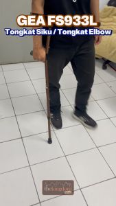 GEA FS933L Tongkat Elbow Siku Alat Bantu Jalan Siku Tangan Crutch