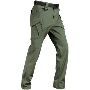 TRVLWEGO Mens Autumn Outdoor Tactical Pants Casual Trekking Quick Drying Lightweight Waterproof Hiking Cargo Pants 6 Pockets