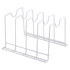 Kitchen Storage Rack Pot Lid & Spoon Organizer