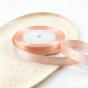 22Meters/Roll 12mm Satin Riboon DIY Sewing Fabric Handmade Crafts Supplies Halloween Birthday Wedding New Year Decoration Ribbon