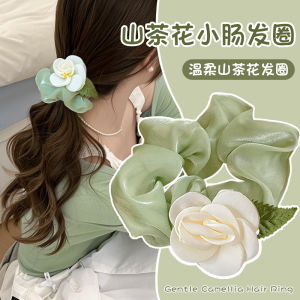 Dây Buộc Tóc Hoa Trà Cỡ Lớn Cho Nữ Dây Buộc Tóc Hoa Phụ Kiện Tóc Thời Trang Dây Buộc Tóc Cho Phụ Nữ Dây Buộc Tóc Hoa