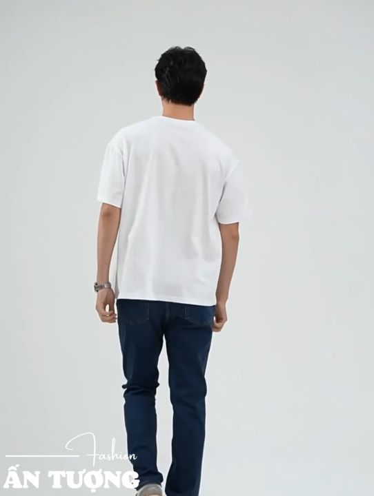 Áo thun CỔ TRÒN nam nữ kiểu trơn tay ngắn, vải Cotton dày co dãn 4 chiều không ra Màu