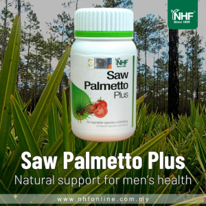 NHF Saw Palmetto Plus (60 Capsules)