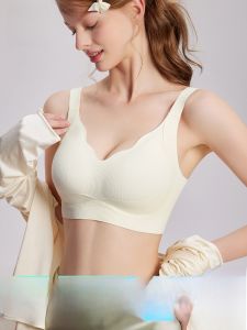 MiiOW | เสื้อชั้นในไร้โครง Catman ไร้ตะเข็บ ทรง U ป้องกันการหย่อนคล้อย ไร้โครง สายปรับได้ สำหรับผู้หญิง ชุดชั้นในเนื้อนุ่ม ช่วยกระชับหน้าอก