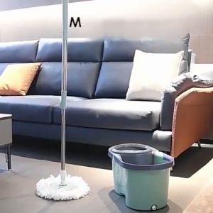 LINK Mop With Spinner and Bucket Magic Spin Tornado Mop 360 Easy Rotating Map Flat Mop Magic Map Cleaning Flat Mop 旋轉拖把