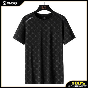 VUUG Element B In Toàn Bộ Chữ Lụa Băng Công Nghệ Đen Giải Trí Ngoài Trời Lạnh Những Người Yêu Thích Thể Thao Áo Phông Ngắn Tay Cho Nam