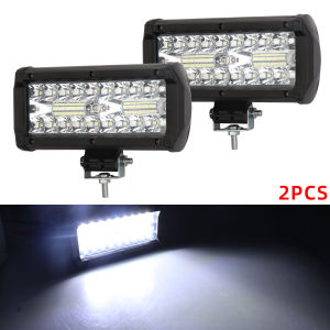 2pcs Car Work Light LED Light Bar Spot Flood Beam 12V 24V Universal For Truck Car SUV 4x4 Boat SUV ATV UTV Driving Headlight