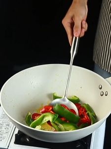 Marino Home ตะหลิว ตะหลิวสแตนเลส อุปกรณ์ตักอาหาร ด้ามจับยาว No.Y1931