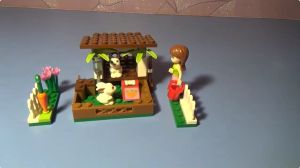 Keyixing 79 Pcs. Fashion Girls- Rabbit House Bricks (16059) Raion Educational Building Blocks