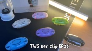 KOOYIINN EP28Pro TWS Earclip sports bluetooth Earbuds True Sports Earbuds headset bluetooth 5.3 Battery Display Jepit Telinga Anti Air Bone Conduction Earphones  with Microphone
