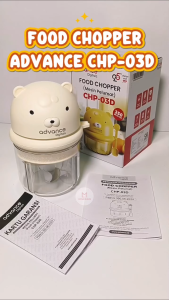 Blender Mini Portable ADVANCE CHP-03S Food Chopper Mini Bisa Dicas USB Tipe-C Blender Daging Sayur Bumbu Buah Rempah