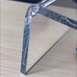Transparent Acrylic Display Stand 4-inch (10cm) High Transparent Computer Desktop Storage Rack Suitable for Multimedia Etc