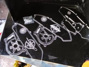 crank case acrylic cover for Mio gravis and Mio gear
