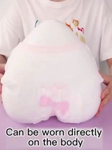 Aibeile Baby Women Menstrual Pants Heavy Flow Widening Prevent Side Leakage 100 Cotton Disposable Menstrual Pants