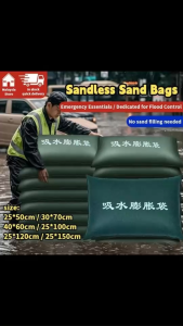 Flood Control Sandbag Absorbing Expanding Bags for Flood Prevention Essential Basement & Garage防洪袋