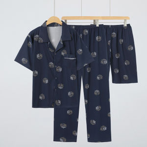 TUCANO | Comfortable Loose Mens Sleepwear Set for Summer 3 Pieces