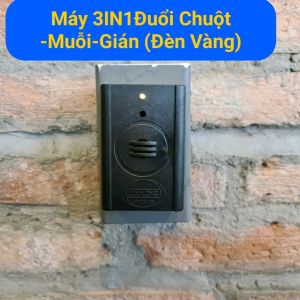 Máy đuổi chuột gián sử dụng sóng siêu âm Cửu Long Bảo hành đổi mới nhanh trong thời gian 6 tháng