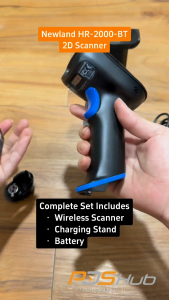 Newland HR2000-BT 1D/2D Desktop Barcode Scanner Ewallet Scanner QR Scanner