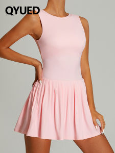 Elastic Breathable Anti-Exposure Sports Dress